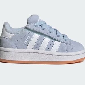 New Adidas Toddlers Sneakers Campus Comfort Closure, light blue size 6